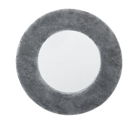 Bloomingville Espejo algodón - gris