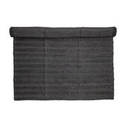 Bloomingville Rug jute black - L210xW150 cm Bloomingville Rug jute black - L210xW150 cm