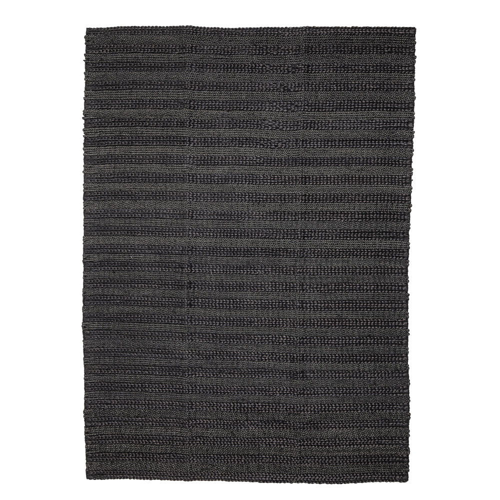 Bloomingville Rug jute black - L210xW150 cm Bloomingville Rug jute black - L210xW150 cm