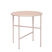 Hubsch Beistelltisch Metall / Glas - nackt