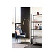 Hubsch Fauteuil met voetenbank - blauw Hubsch Fauteuil met voetenbank - blauw