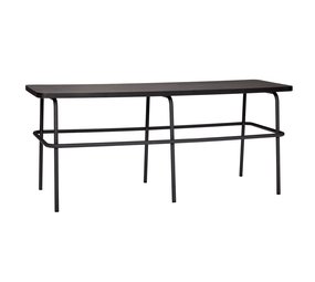 Hubsch Sofa metal / wood - black Hubsch Sofa metal / wood - black