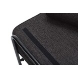 Hubsch Canapé métal / bois - noir avec coussins Hubsch Canapé métal / bois - noir avec coussins