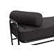 Hubsch Metal / wood sofa - black including cushions Hubsch Metal / wood sofa - black including cushions