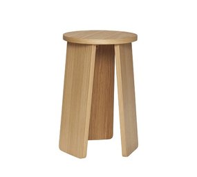 Hubsch Taburete de roble - natural