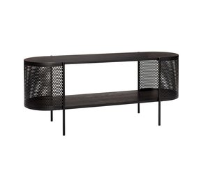Hubsch Credenza in metallo / legno - nera