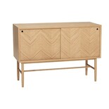 Hubsch Sideboard with sliding doors oak Hubsch Sideboard with sliding doors oak