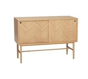 Hubsch Sideboard with sliding doors oak Hubsch Sideboard with sliding doors oak