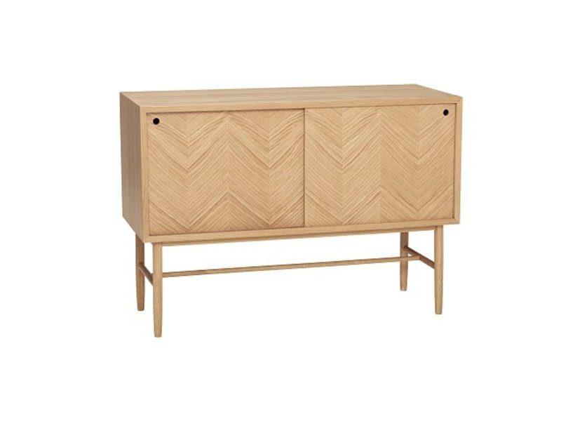 Hubsch Sideboard With Sliding Doors In Oak Living And Co