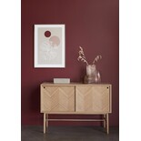 Hubsch Sideboard with sliding doors oak Hubsch Sideboard with sliding doors oak