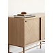 Hubsch Dressoir met schuifdeuren eikenhout Hubsch Dressoir met schuifdeuren eikenhout