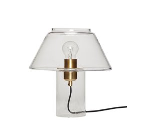 Hubsch Table lamp glass Hubsch Table lamp glass
