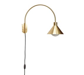 Hubsch Wall lamp - brass Hubsch Wall lamp - brass