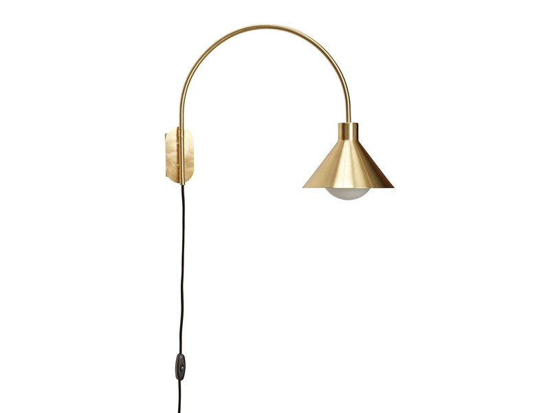wall lights brass modern