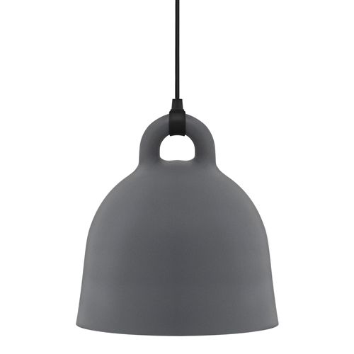 Normann Copenhagen Bell Medium Pendelleuchte grau