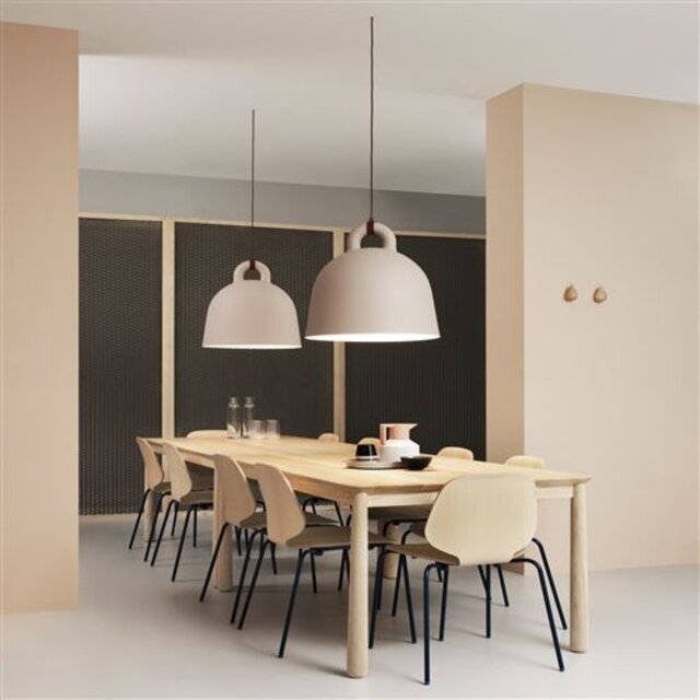 Normann Copenhagen Bell Large hanging lamp sand