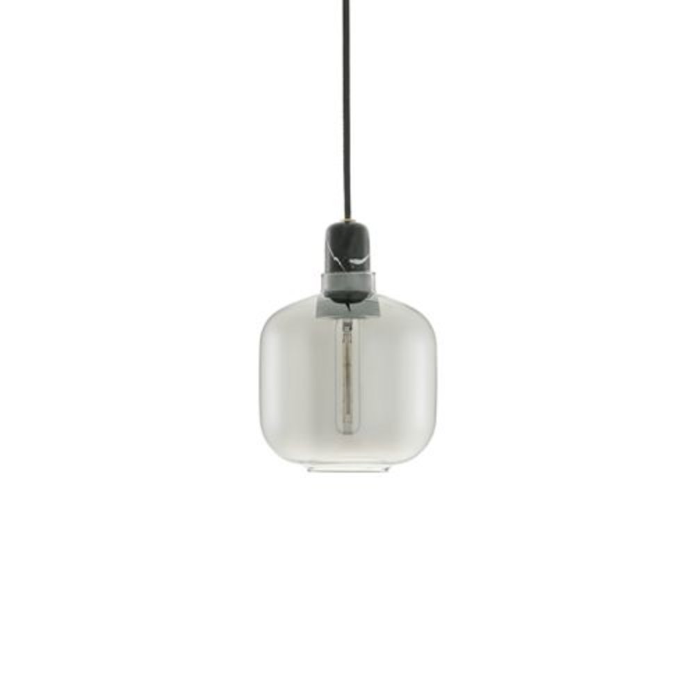 Normann Copenhagen AMP Piccola lampada fumo nero
