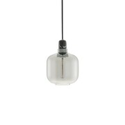 Normann Copenhagen AMP Piccola lampada fumo nero