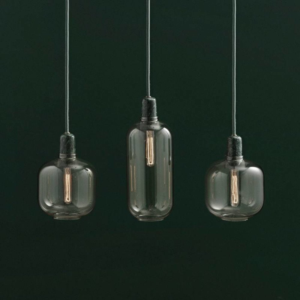 Normann Copenhagen AMP Petite lampe suspendue or vert Normann Copenhagen AMP Petite lampe suspendue or vert