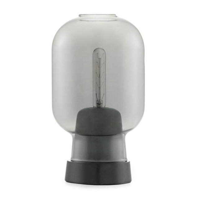 Normann Copenhagen AMP table lamp smoke black