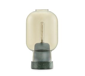 Normann Copenhagen AMP tafellamp goud groen Normann Copenhagen AMP tafellamp goud groen