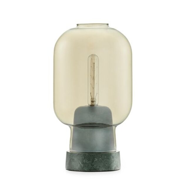 Normann Copenhagen AMP bordslampa grön guld