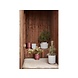 Hubsch Bloempot lichtgrijs - set van 2 stuks Hubsch Bloempot lichtgrijs - set van 2 stuks