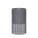 Hubsch Blumentopf Metall - grau Hubsch Blumentopf Metall - grau