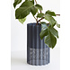 Hubsch Blumentopf Metall - grau Hubsch Blumentopf Metall - grau