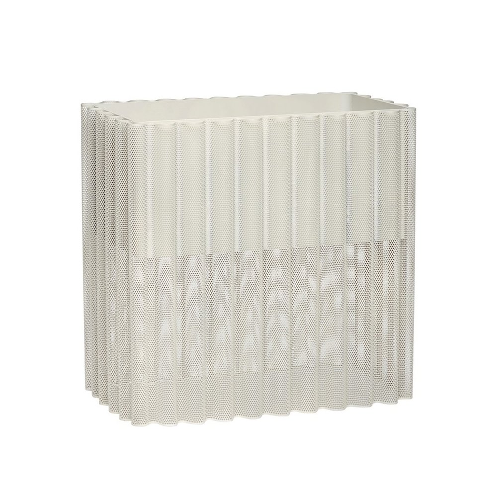 Hubsch Flowerpot metal - light gray