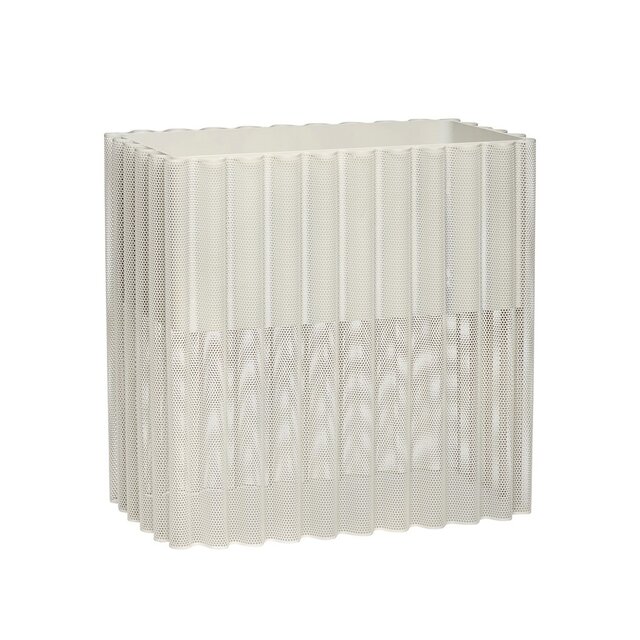 Hubsch Flowerpot metal - light gray