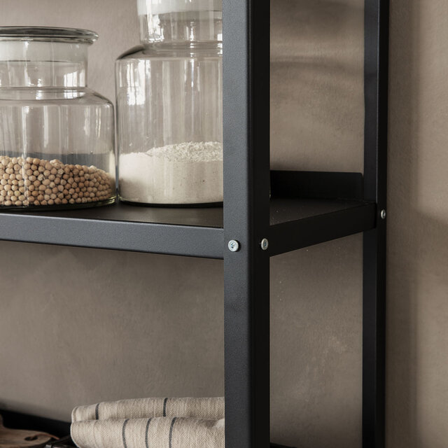 House Doctor Use kast staal - zwart