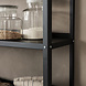 House Doctor Use kast staal - zwart House Doctor Use kast staal - zwart
