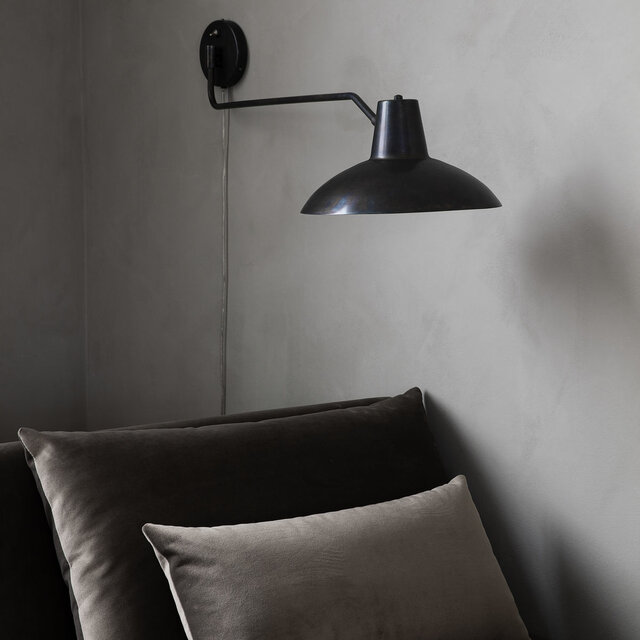 House Doctor Desk wandlamp - bruin