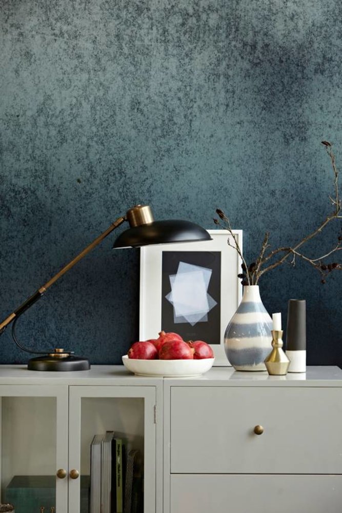 House Doctor Art Deco Tischlampe Metall Messing