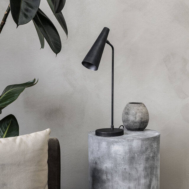 House Doctor Præcis bordlampe - mat sort