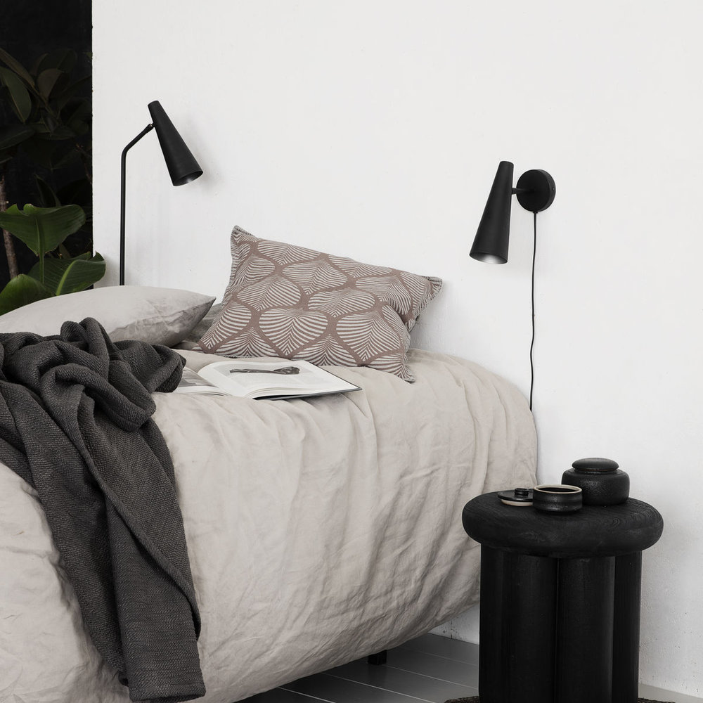 House Doctor Precise wall lamp - matte black