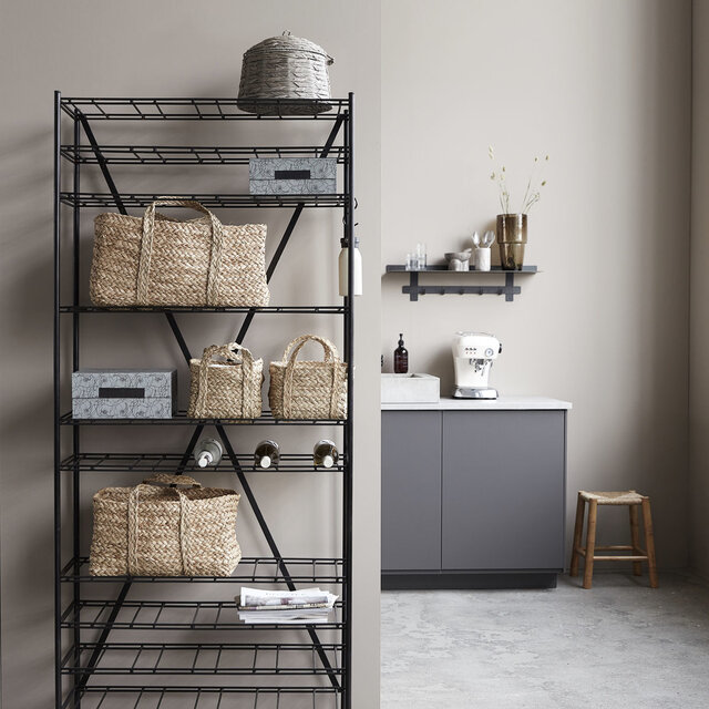 House Doctor Gany wine rack / storage rack - black