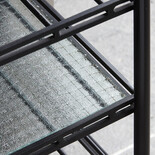 House Doctor Gany Weinregal / Lagerregal - schwarz