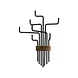 House Doctor Pipes kapstok - zwart House Doctor Pipes kapstok - zwart