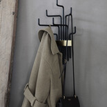 House Doctor Portemanteau Pipes - noir House Doctor Portemanteau Pipes - noir