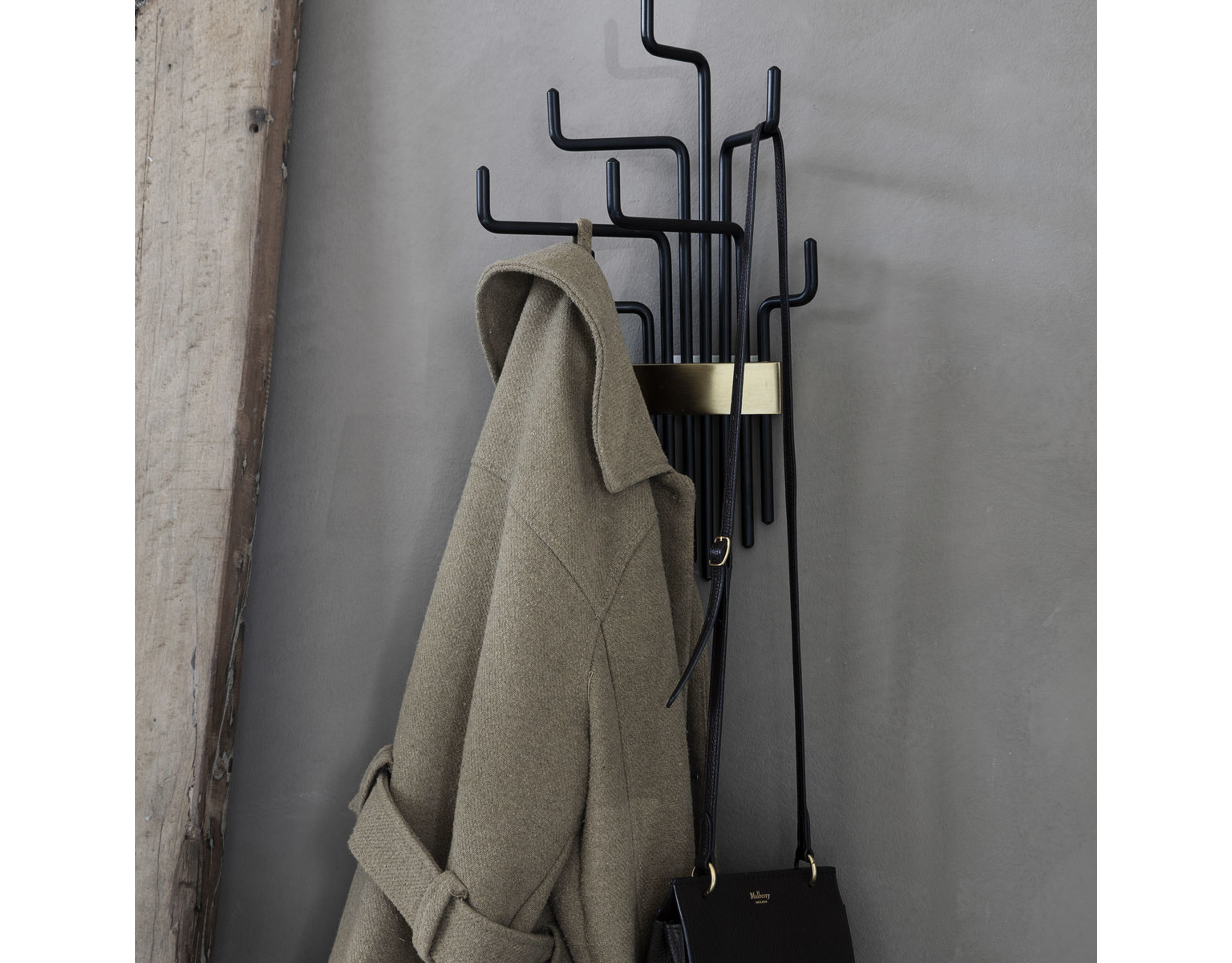 House Doctor Pipes coat rack black LIVING AND CO.