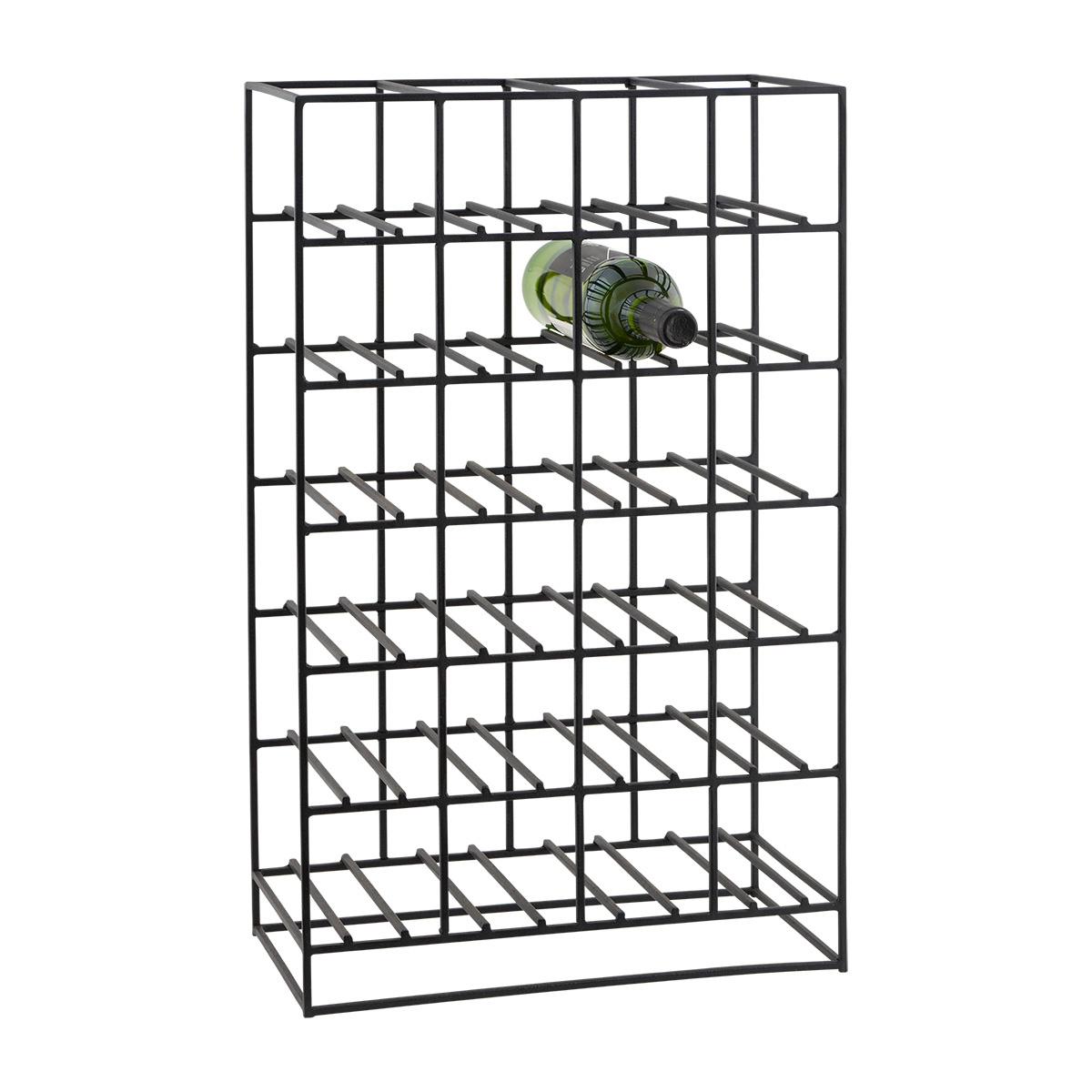 House Doctor 24 wine rack - black