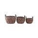 House Doctor Arran manden bruin/rood- set van 3 stuks House Doctor Arran manden bruin/rood- set van 3 stuks