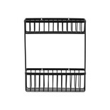 House Doctor Bath double basket-black House Doctor Bath double basket-black