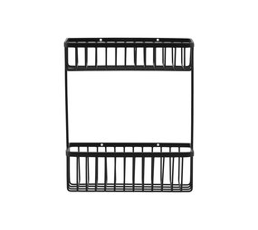 House Doctor Bain double panier-noir