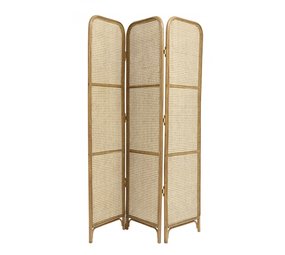 Nordal Rotan kamerscherm met webbing Nordal Rotan kamerscherm met webbing