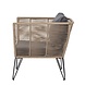 Bloomingville Mundo Lounge chair - brown Bloomingville Mundo Lounge chair - brown
