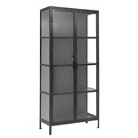 Nordal Phoenix Schrank mit 2 Türen klein - schwarz Nordal Phoenix Schrank mit 2 Türen klein - schwarz