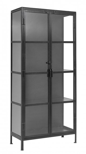 Nordal Armoire Phoenix 2 portes petite - noir
